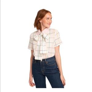 Sister Jane Animalia Bow Shirt Sz Small